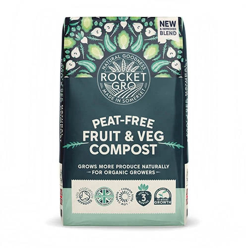 RocketGro Peat-Free Fruit & Vegetable Compost 40L 1 RocketGro Peat-Free Fruit & Vegetable Compost 40L