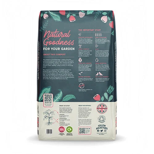 Peat Free Seed & Cutting Compost With John Innes 20L 2 Peat Free Seed & Cutting Compost With John Innes 20L - Image 2