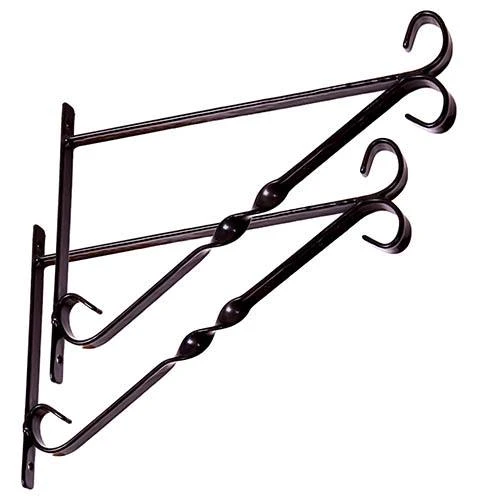 Pair Of 30cm 12in Hanging Basket Wall Brackets 2 Pair Of 30cm 12in Hanging Basket Wall Brackets - Image 2