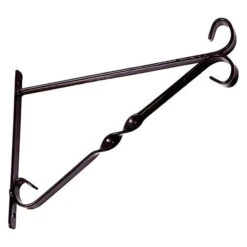 Pair Of 30cm 12in Hanging Basket Wall Brackets 5 Pair Of 30cm 12in Hanging Basket Wall Brackets -You Garden 130067 2