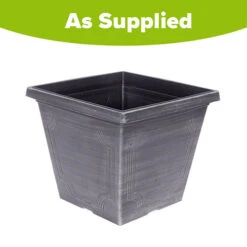 Classic 'Estate' Square Planter -You Garden 130185 3
