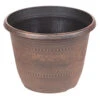 4 X Acorn Planters 25cm (10in) Copper-Tone