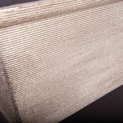 'Hendrix' Tall Square Planter 43cm (17in) Champagne Top -You Garden 130376 2