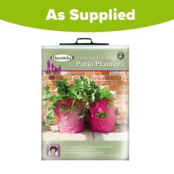 Strawberry And Herb Patio Planter Twin Pack 9 Strawberry And Herb Patio Planter Twin Pack -You Garden 130497 4