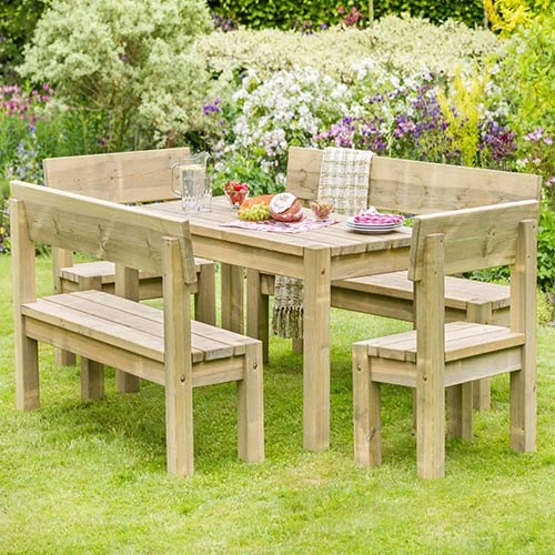 Philippa Table & Bench Set 1 Philippa Table & Bench Set