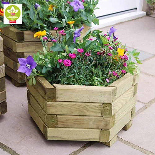 Marford Hexagonal Planter Set 2 Marford Hexagonal Planter Set - Image 2