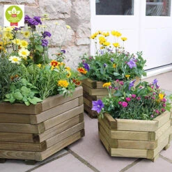 Marford Hexagonal Planter Set 6 Marford Hexagonal Planter Set -You Garden 160098 2