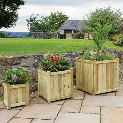 Holywell Wooden Planters 1 Holywell Wooden Planters