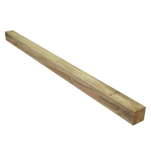 Rowlinson 8ft Fence Posts 4" (90x90mm) Green 2 Rowlinson 8ft Fence Posts 4" (90x90mm) Green - Image 2