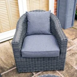 Bunbury Sofa Set Grey Weave -You Garden 160288 2
