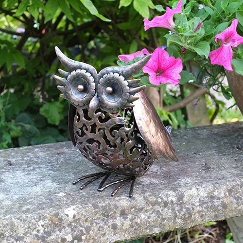 Metal Scroll Owl Light 2 Metal Scroll Owl Light - Image 2