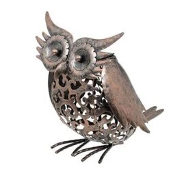 Metal Scroll Owl Light 5 Metal Scroll Owl Light -You Garden 160618 2