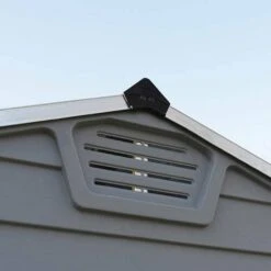 Palram 6x3 Skylight Grey Deco Apex Shed -You Garden 160732 6