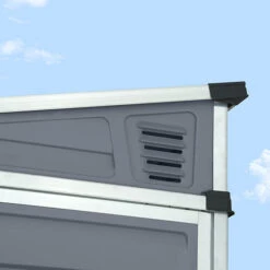 Palram 4x6 Skylight Grey Pent Shed -You Garden 160733 8