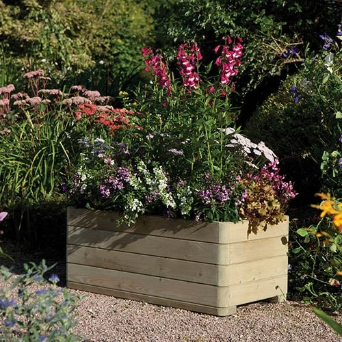 Marberry Rectangular Planter 1 Marberry Rectangular Planter