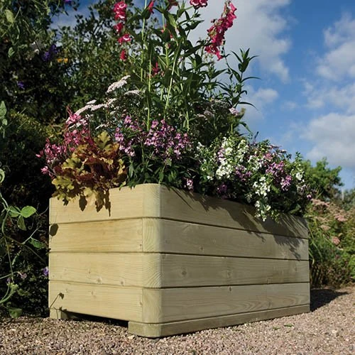 Marberry Rectangular Planter 2 Marberry Rectangular Planter - Image 2