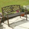 Coalbrookdale Garden Bench - Bronze