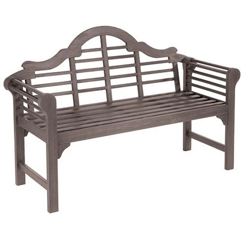Lutyens Style Bench - Chestnut 2 Lutyens Style Bench - Chestnut - Image 2