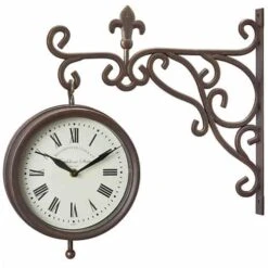Marylebone Station Wall Clock And Thermometer -You Garden 160956 2