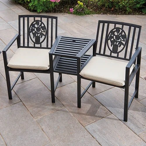 Coalbrookdale Duo Bench & Table 1 Coalbrookdale Duo Bench & Table