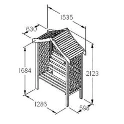 Parisienne Arbour 9 Parisienne Arbour -You Garden 161038 4