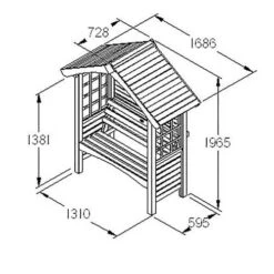 Cadiz Arbour 9 Cadiz Arbour -You Garden 161040 4