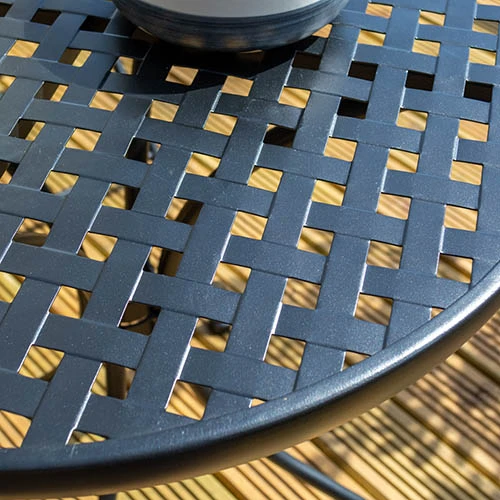 Havana Bistro Set-Black 6 Havana Bistro Set-Black - Image 6