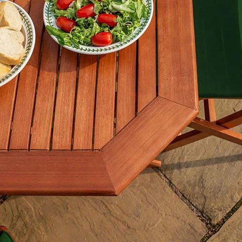 Plumley Set Green Cushions, Parasol & 15Kg Base 3 Plumley Set Green Cushions, Parasol & 15Kg Base - Image 3