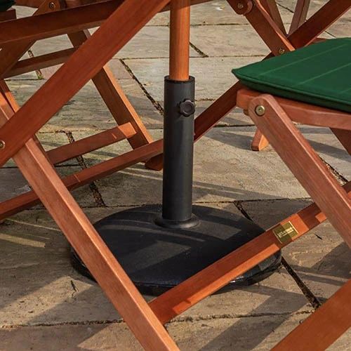 Plumley Set Green Cushions, Parasol & 15Kg Base 7 Plumley Set Green Cushions, Parasol & 15Kg Base - Image 7