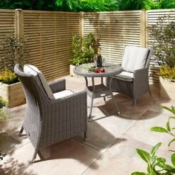 Prestbury Bistro Set-Natural Stone