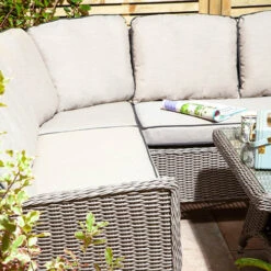 Prestbury Casual Dining Set- Natural Stone 15 Prestbury Casual Dining Set- Natural Stone -You Garden 161227 6