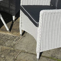 Prestbury 4 Seater Dining Set Putty Grey 15 Prestbury 4 Seater Dining Set Putty Grey -You Garden 161230 7