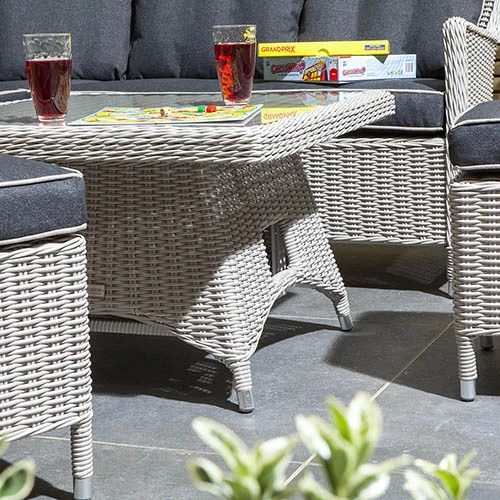 Prestbury Compact Diner Set Putty Grey 2 Prestbury Compact Diner Set Putty Grey - Image 2