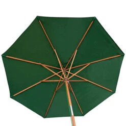 Willington Green 2.7m Wooden Parasol -You Garden 161238 2