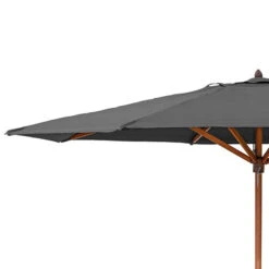 Willington Grey 2.7m Wooden Parasol 8 Willington Grey 2.7m Wooden Parasol -You Garden 161239 3