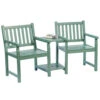 Danesford Duo Bench-Sage Green