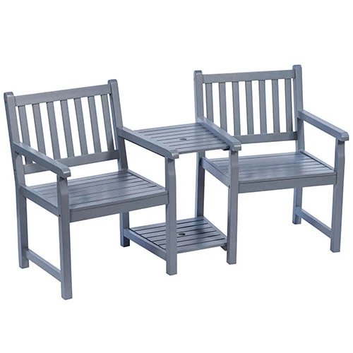 Danesford Duo Bench-Slate Grey 1 Danesford Duo Bench-Slate Grey