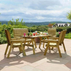 Freya Dining Set-6 Seater -You Garden 161401 2