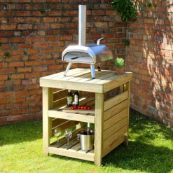 Pizza Oven Table 5 Pizza Oven Table -You Garden 161415 2