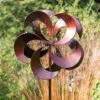Tatton Burnished Gold Wind Sculpture