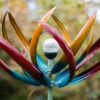 Tresco Multi-coloured Solar Wind Sculpture