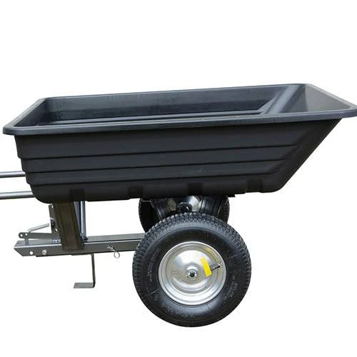 The Handy 650lb Poly Body Towed Dump Cart 4 The Handy 650lb Poly Body Towed Dump Cart - Image 4