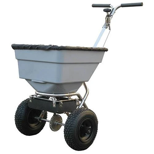 The Handy 100lbs Push Salt Spreader 1 The Handy 100lbs Push Salt Spreader