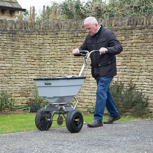 The Handy 100lbs Push Salt Spreader 2 The Handy 100lbs Push Salt Spreader - Image 2
