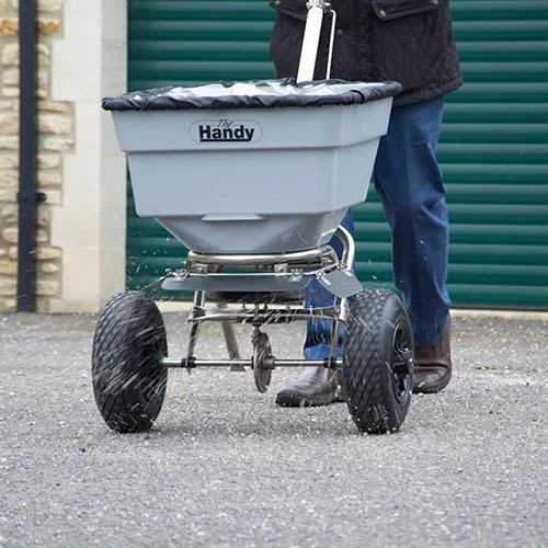 The Handy 100lbs Push Salt Spreader 3 The Handy 100lbs Push Salt Spreader - Image 3