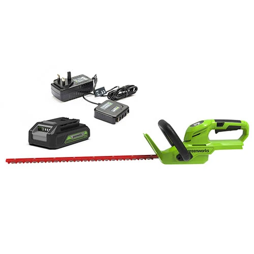24V Hedge Trimmer With Battery & Charger 1 24V Hedge Trimmer With Battery & Charger