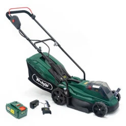 33cm Cordless Rotary Mower With Battery & Charger