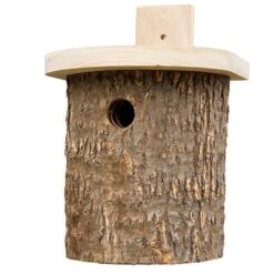 Natural Log Tit Nesting Box -You Garden 190047 2